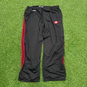 CCM Buffalo Sabres Mesh Track Pants Mens XXL Black NHL Team Issue Sabres